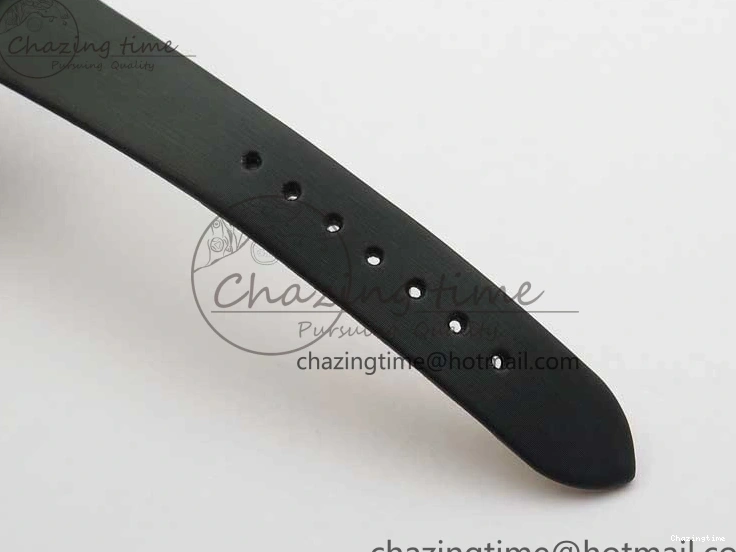 0420 StreetReady Ladies’ De Ville Trésor Diamond SS 3AF 1:1 Best Edition White MOP Dial RG Markers On Black Fabric strap Swiss Quartz 7884